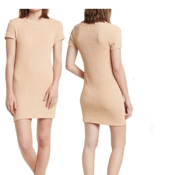 Bundle Elodie Textured Short Sleeve Dress size L - Picture 3 of 4